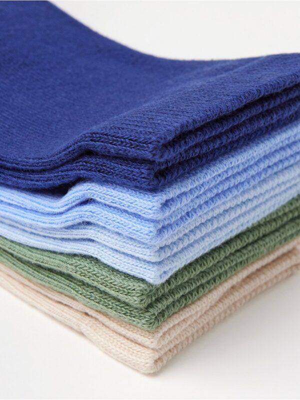 5-pack  socks with anti-slip - 3005342-7339
