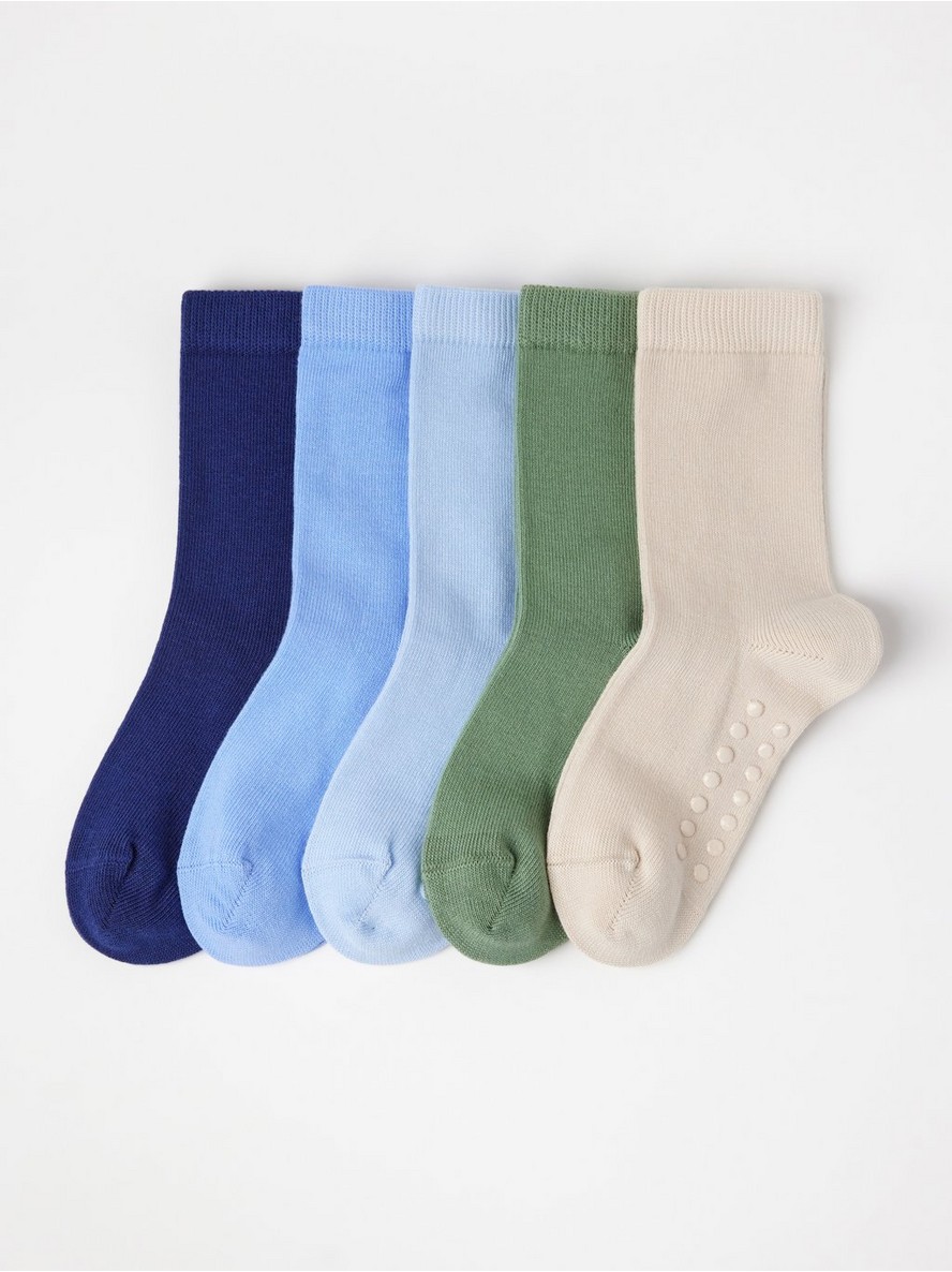 Carape – 5-pack  socks with anti-slip