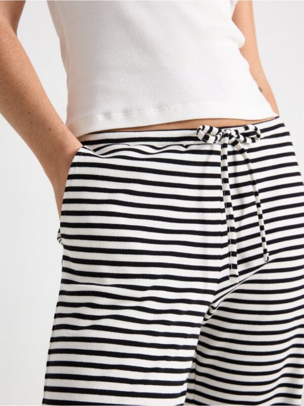 Ribbed pyjama trousers - 3005352-300
