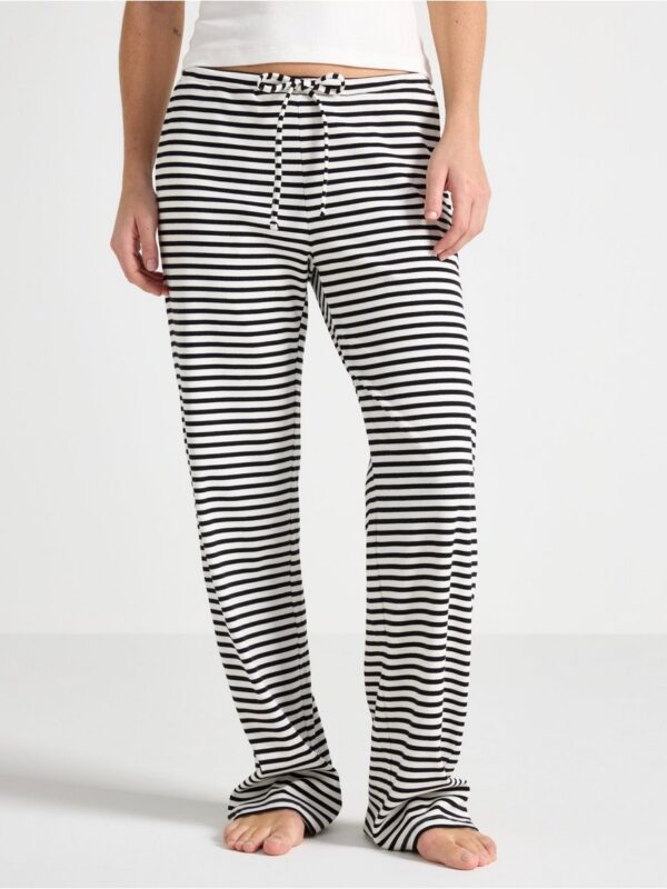 Ribbed pyjama trousers - 3005352-300