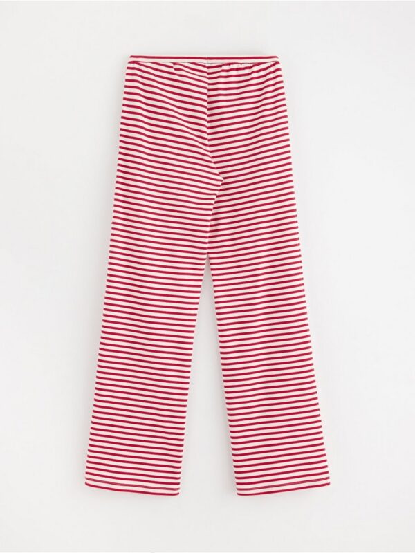 Ribbed pyjama trousers - 3005352-7251