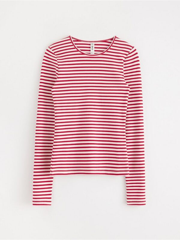 Ribbed pyjama top - 3005951-7251