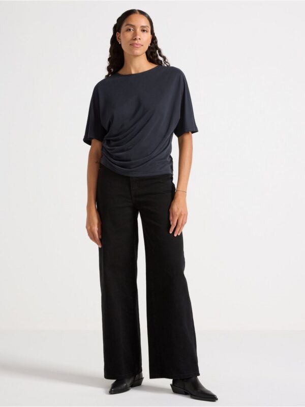 Top with gathered side seam - 3006361-150
