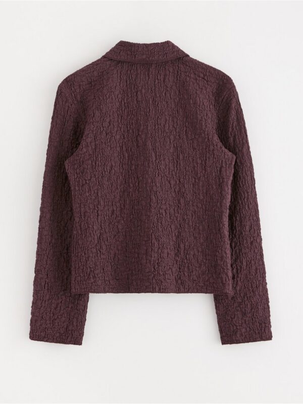 Shirt in jersey  with texture - 3006382-8596