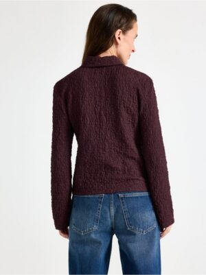 Shirt in jersey  with texture - 3006382-8596