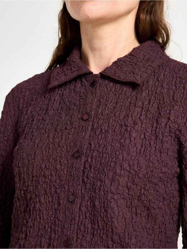 Shirt in jersey  with texture - 3006382-8596