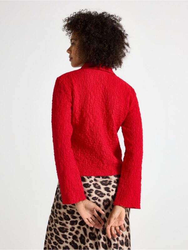 Shirt in jersey  with texture - 3006382-9873