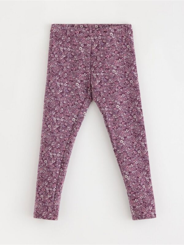 Leggings with brushed inside - 3006439-9438