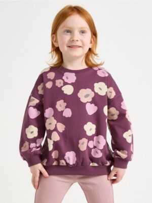 Sweatshirt with brushed inside - 3006440-9439