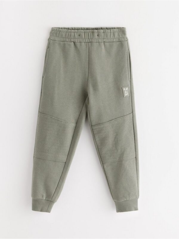 Joggers with reinforced knees - 7901099-2336