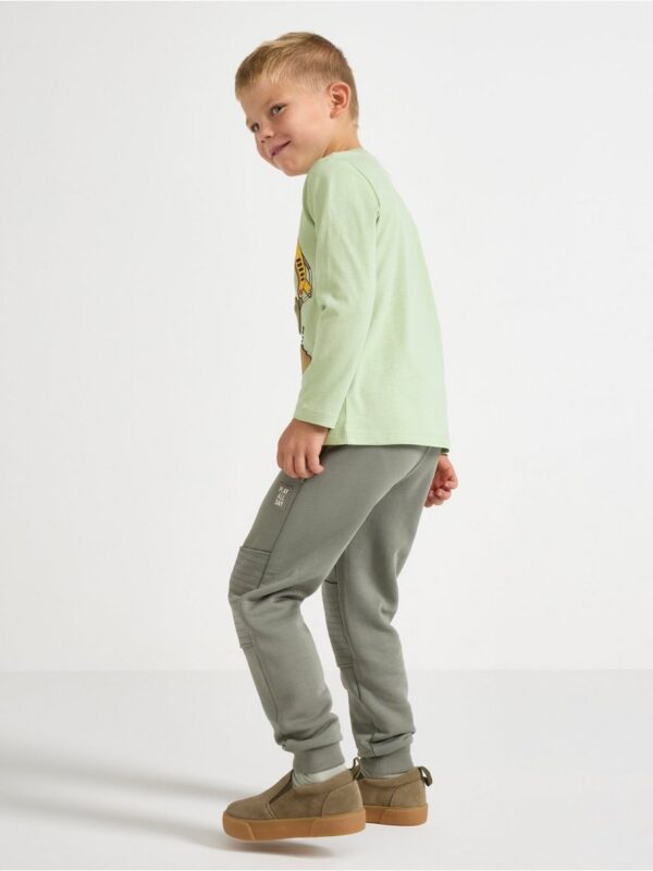 Joggers with reinforced knees - 7901099-2336