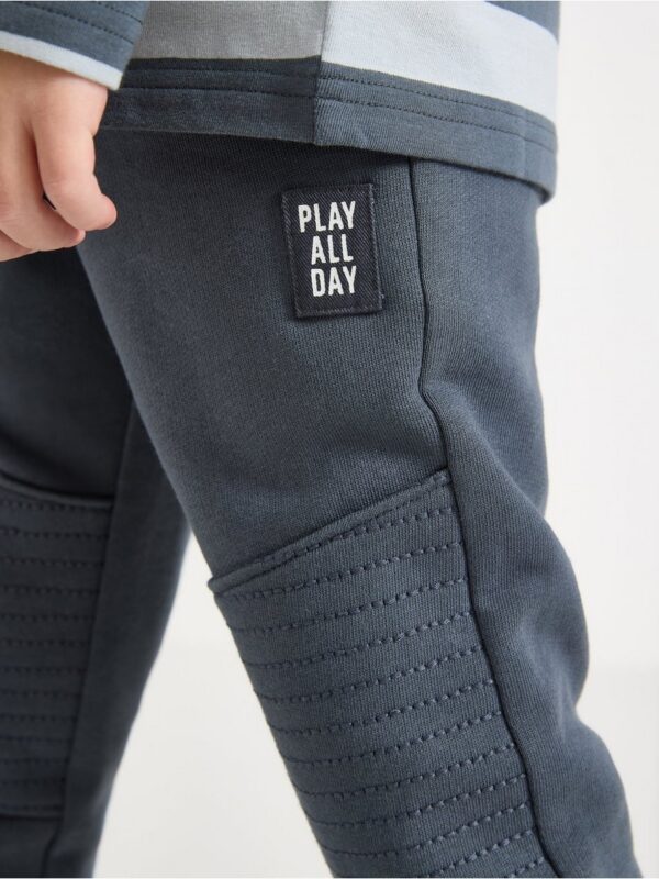 Joggers with reinforced knees - 7901099-2498
