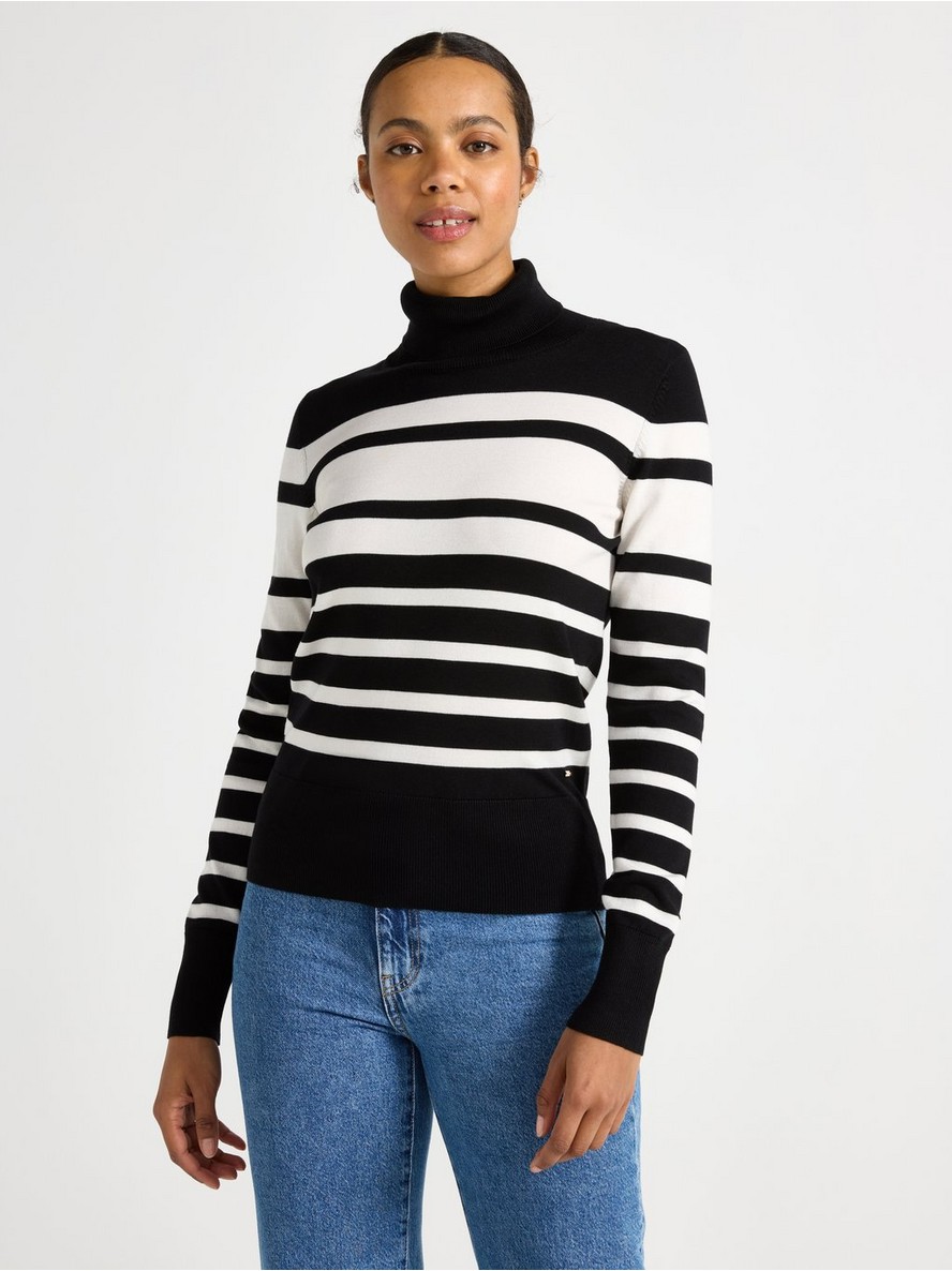 Rolka – Fine-knit roll neck top