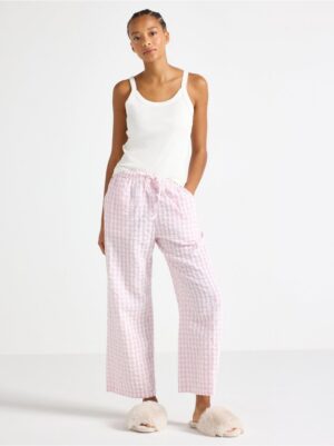 Pyjama trousers in seersucker - 8579929-7249