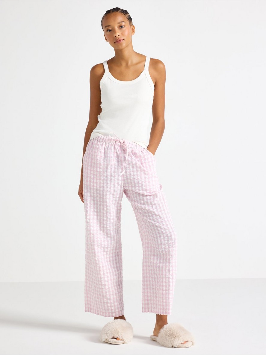 Pidzama donji deo – Pyjama trousers in seersucker