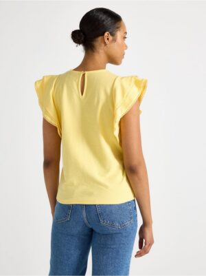 Top with flounces - 8619321-6730
