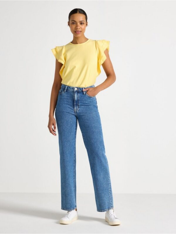 Top with flounces - 8619321-6730