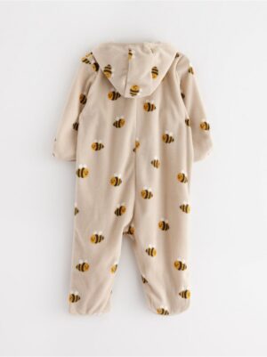 Pramsuit in microfleece - 3000733-7458