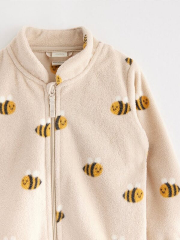 Jacket in microfleece - 3000734-7458