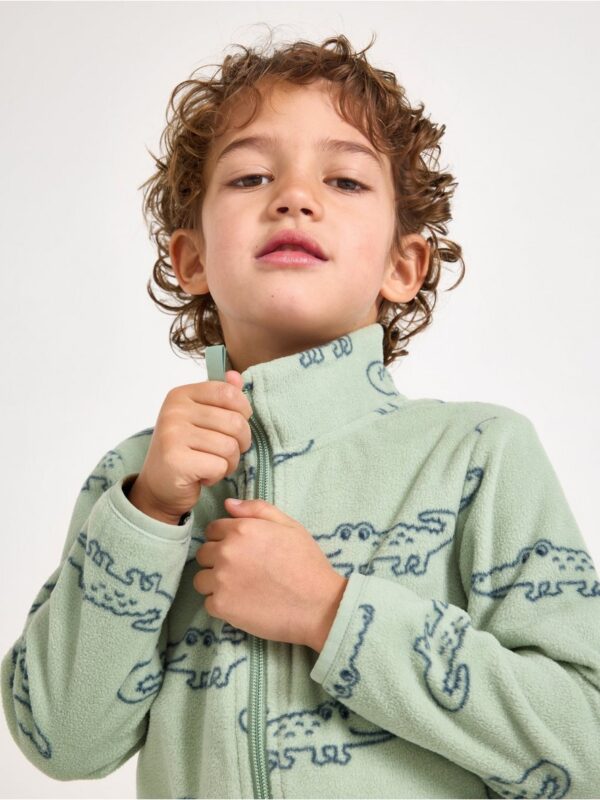 Jacket in microfleece - 3000738-2335