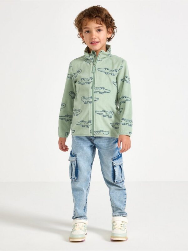Jacket in microfleece - 3000738-2335