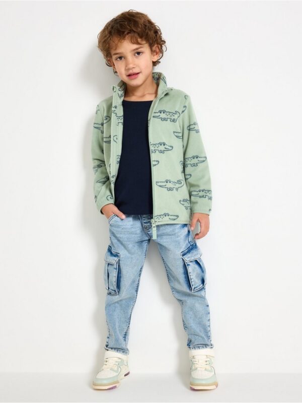 Jacket in microfleece - 3000738-2335