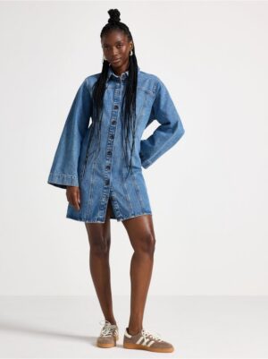 Mini dress in denim - 3001515-791