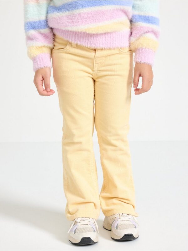 Flared corduroy trousers - 3001662-1877