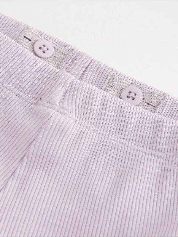 Ribbed flared leggings - 3004044-9959