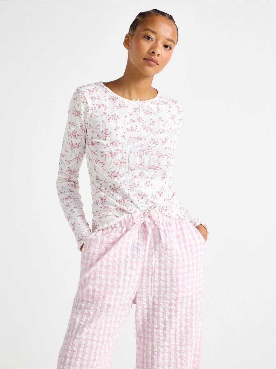 Pidzama gornji deo – Pyjama top in pointelle