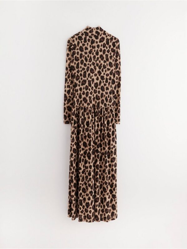 Long-sleeved maxi dress - 3004295-9609