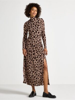 Long-sleeved maxi dress - 3004295-9609
