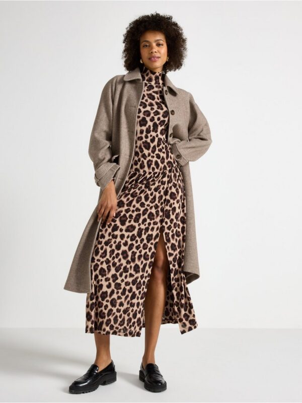 Long-sleeved maxi dress - 3004295-9609