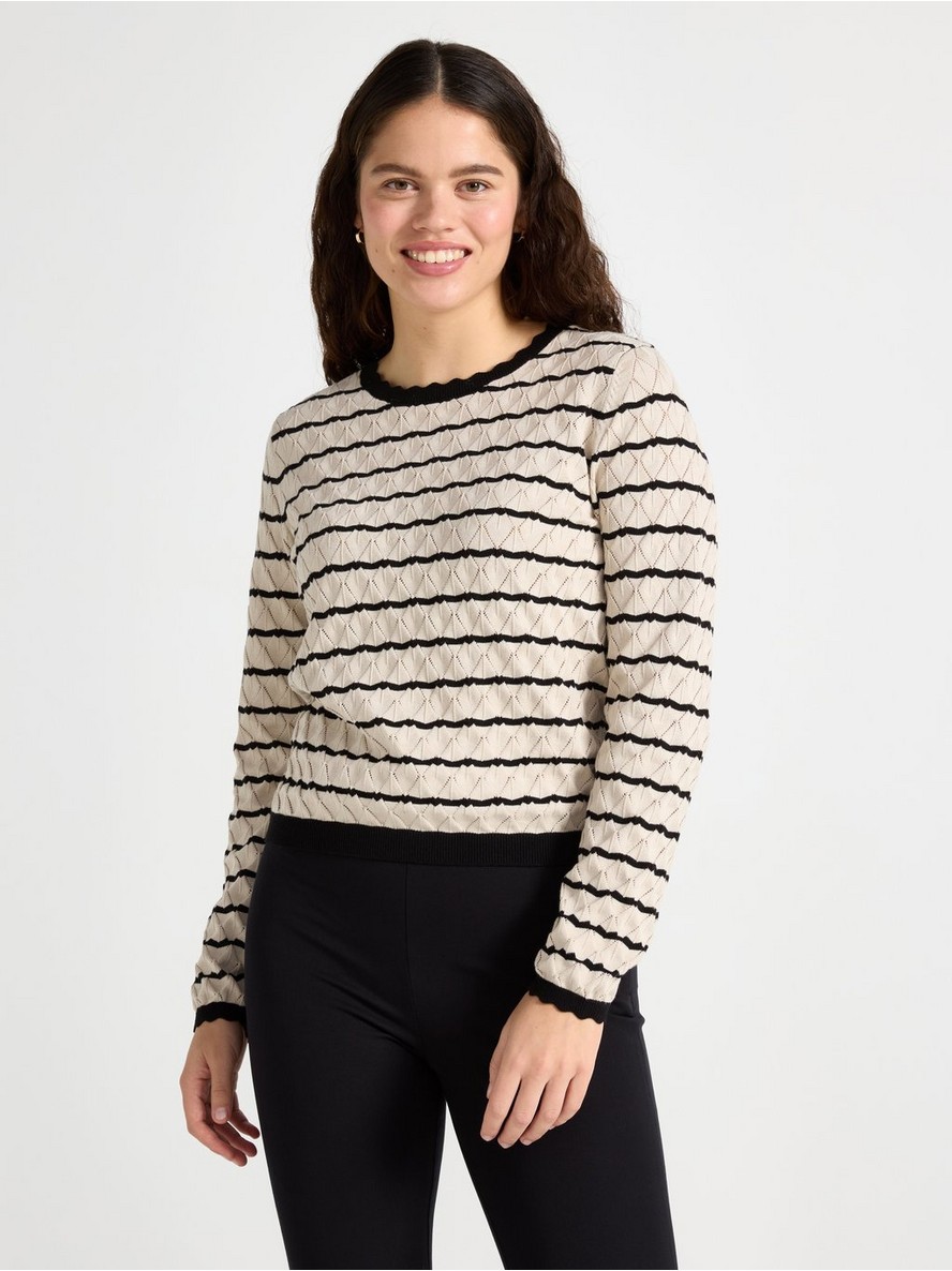 Dzemper – Pattern-knit jumper