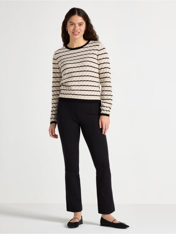 Pattern-knit jumper - 3004525-7704
