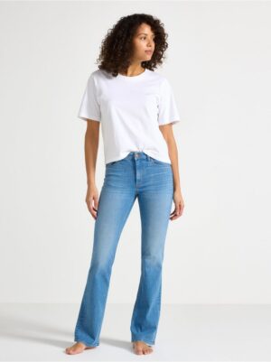 FLARE Karen stretch jeans with mid waist - 3004545-790