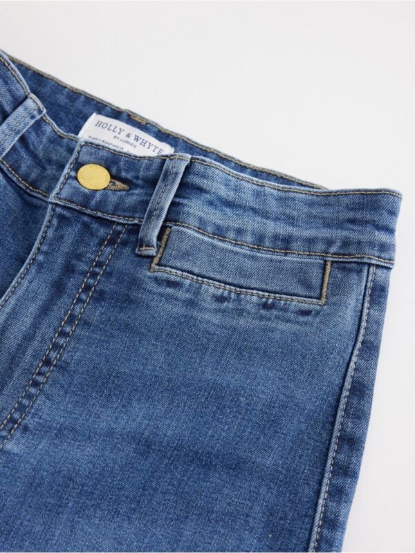 WIDE stretch  jeans with wide leg - 3004547-790