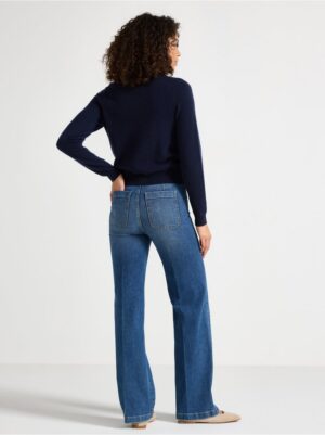WIDE stretch  jeans with wide leg - 3004547-790