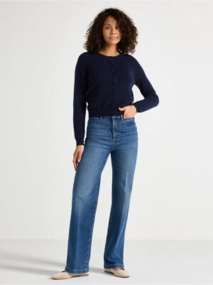 WIDE stretch  jeans with wide leg - 3004547-790