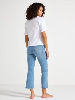 FLARE Karen cropped jeans with mid waist - 3004550-766