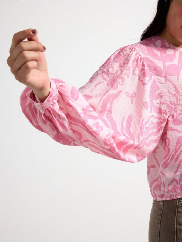 Long-sleeved blouse - 3004575-6963