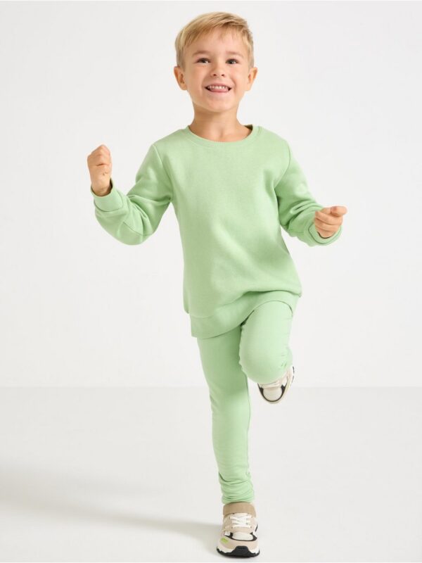 Sweatshirt with brushed inside - 3004577-2129
