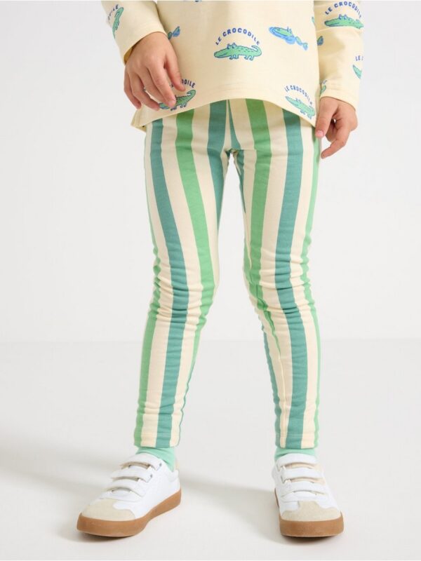 Leggings with brushed inside - 3004657-4573