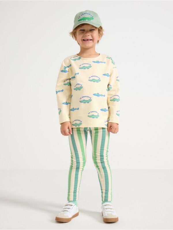 Leggings with brushed inside - 3004657-4573