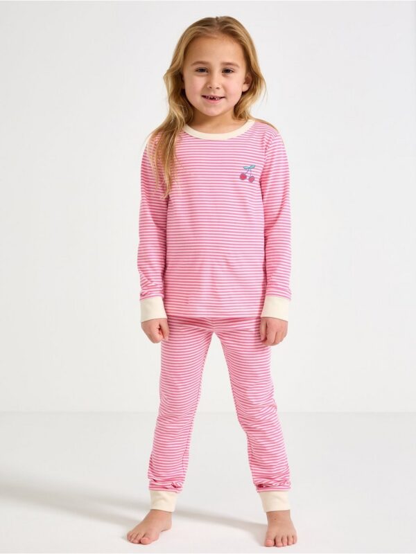 Striped pyjama set - 3004691-9860