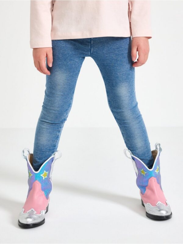 Leggings in denim jersey - 3004738-790