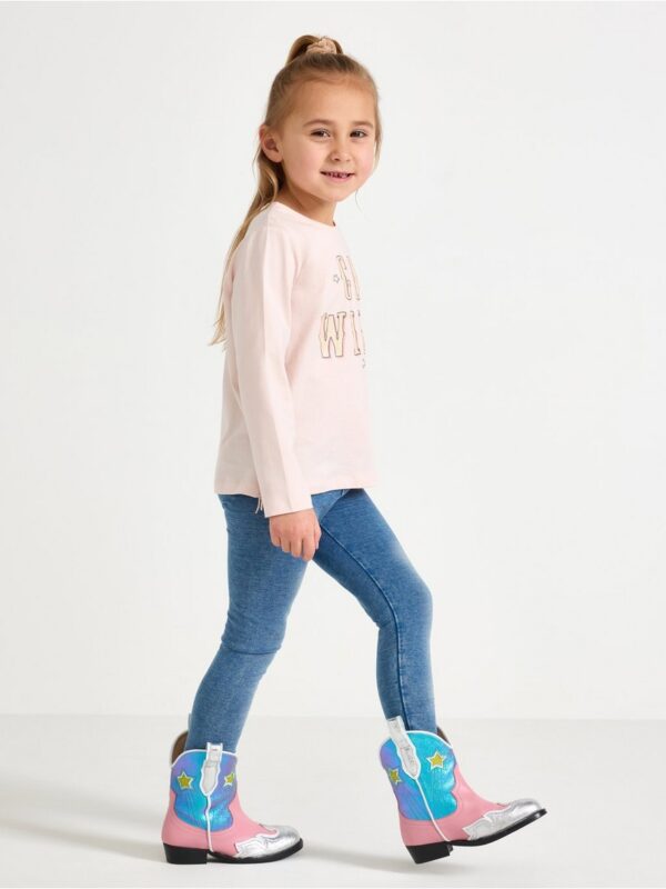 Leggings in denim jersey - 3004738-790