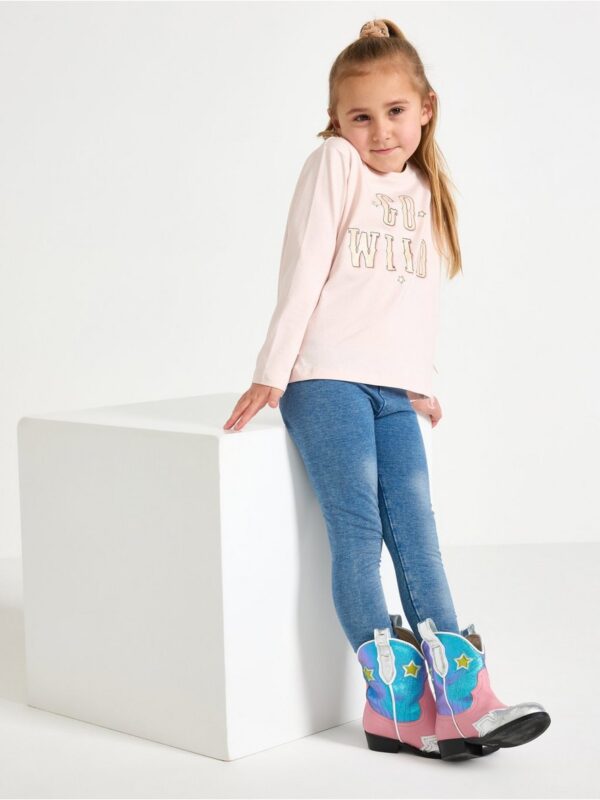 Leggings in denim jersey - 3004738-790