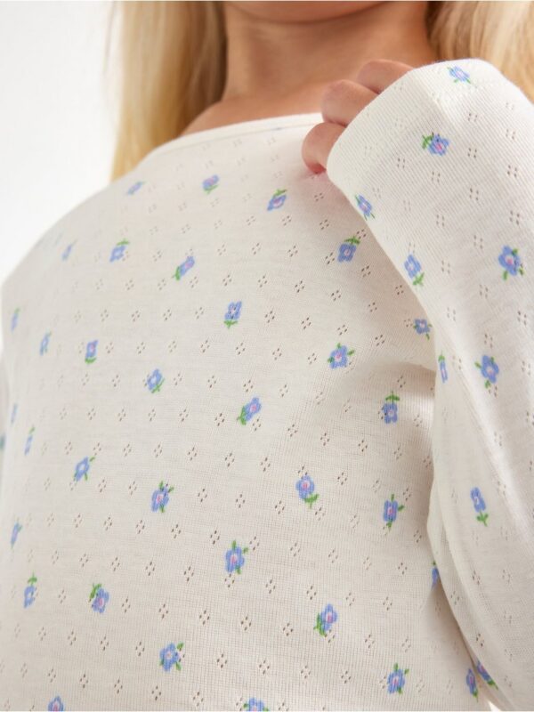 Top in pointelle - 3004748-325