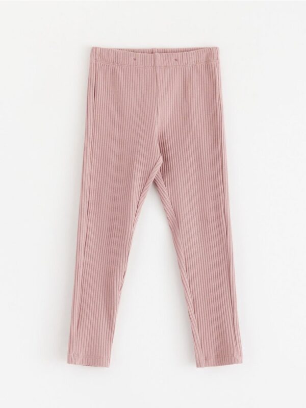 Ribbed leggings - 3004751-6917